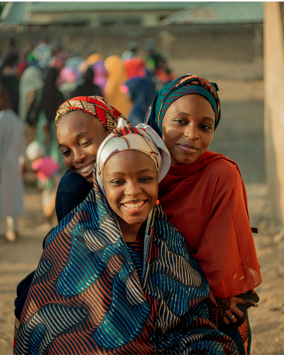 A woman from FFWDI's programs working in her community